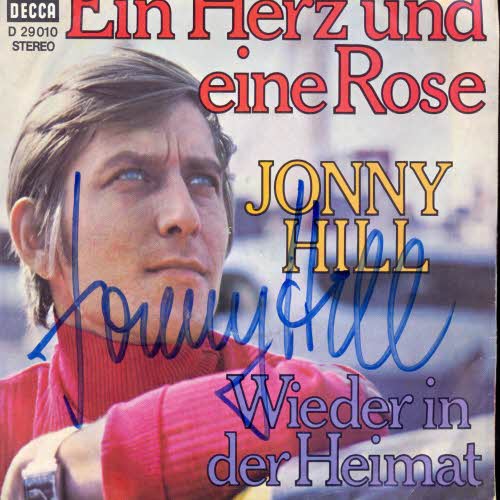 Hill Jonny - Ein Herz und eine Rose (+Autogramm)