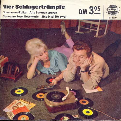 Tempo EP Nr. 4110 - Vier Schlagertrmpfe (EP)