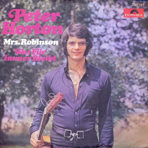 Horton Peter - Mrs. Robinson
