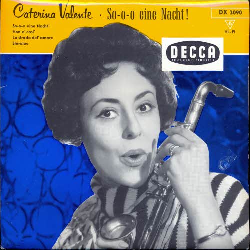 Valente Caterina - So-o-o eine Nacht ! (EP)