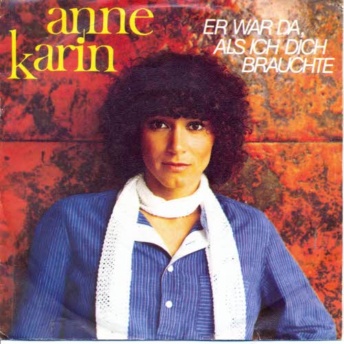 Anne-Karin - Er war da, als ich dich brauchte (nur Cover)