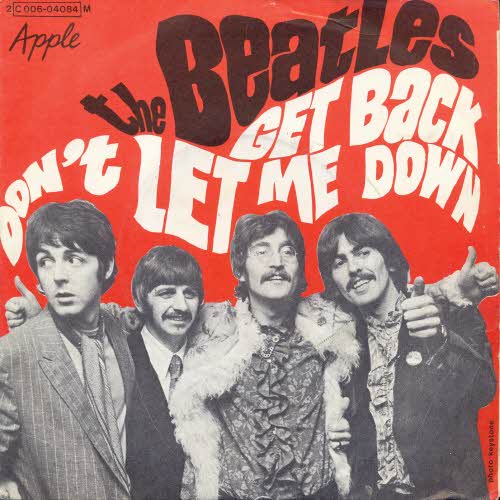 Beatles - Get back (franz. Pressung)