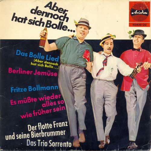 Flotte Franz / Trio Sorrento - Aber dennoch hat sich Bolle..(EP)