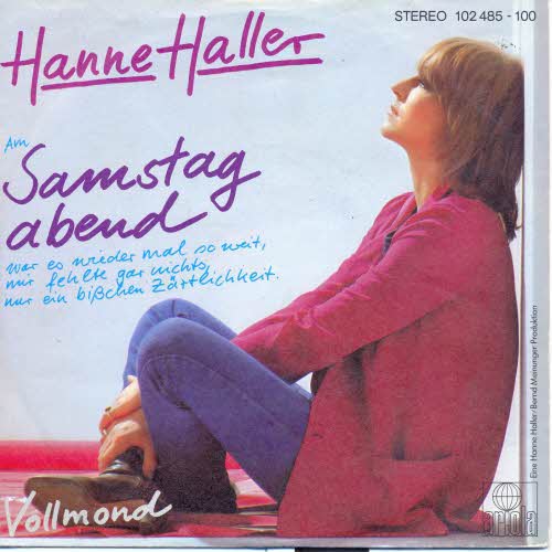 Haller Hanne - Samstag abend