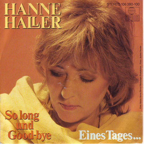 Haller Hanne - So long und Good-bye