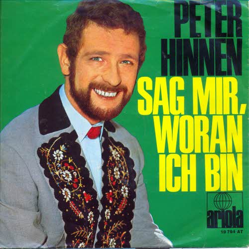 Hinnen Peter - Sag' mir, woran ich bin