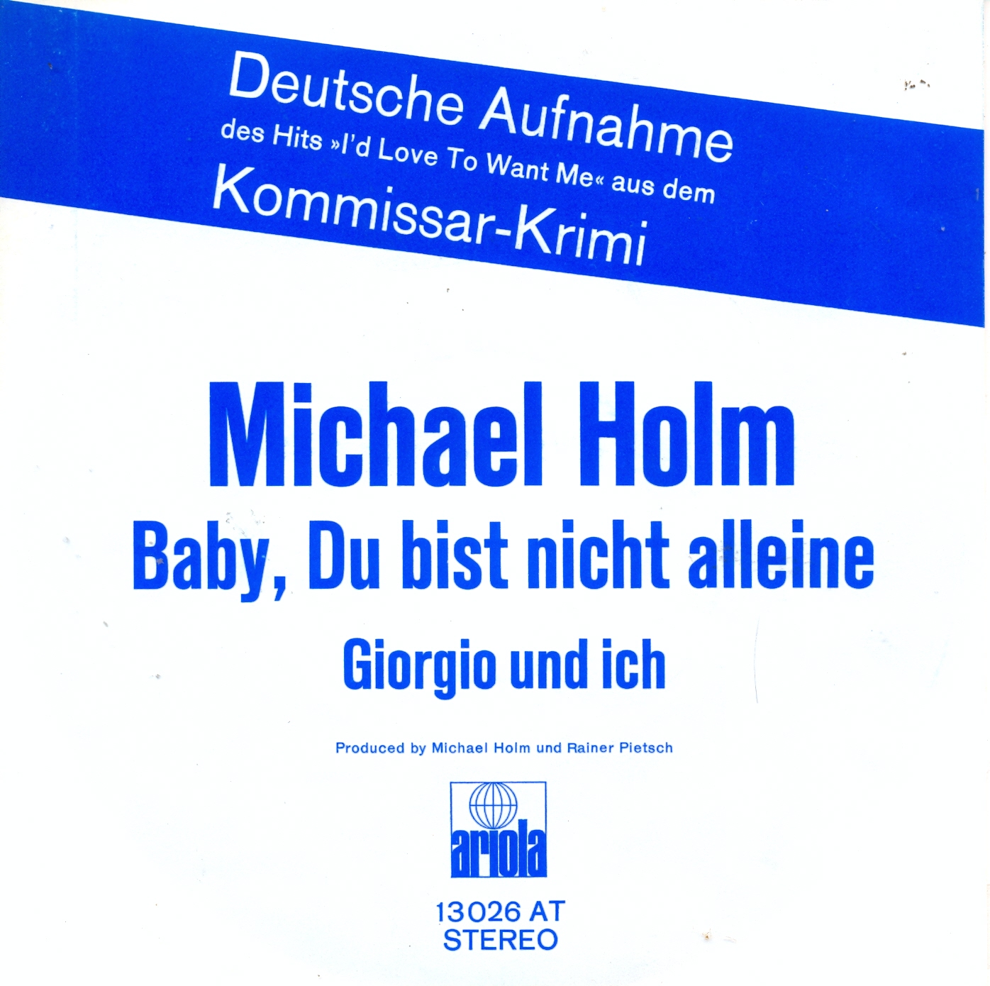 Holm Michael - Lobo-Coverversion (nur Tatort-Cover)