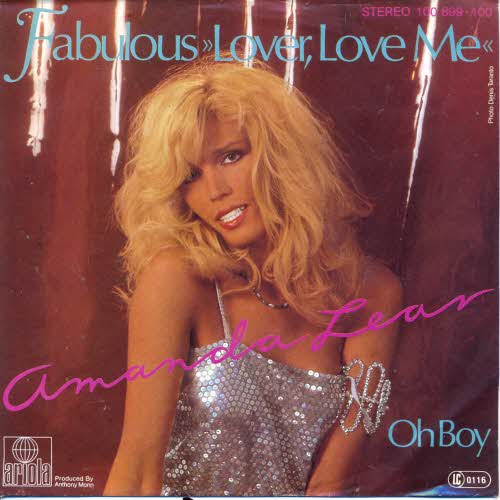 Lear Amanda - Fabulous lover, love me