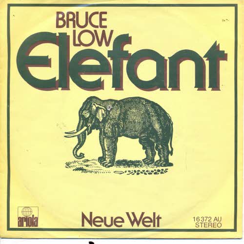 Low Bruce - Elefant