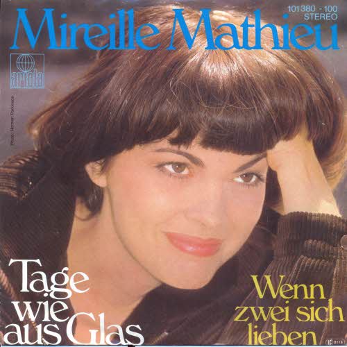 Mathieu Mireille - Tage wie aus Glas (nur Cover)