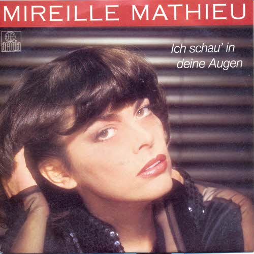 Mathieu Mireille - Ich schau' in deine Augen (nur Cover)