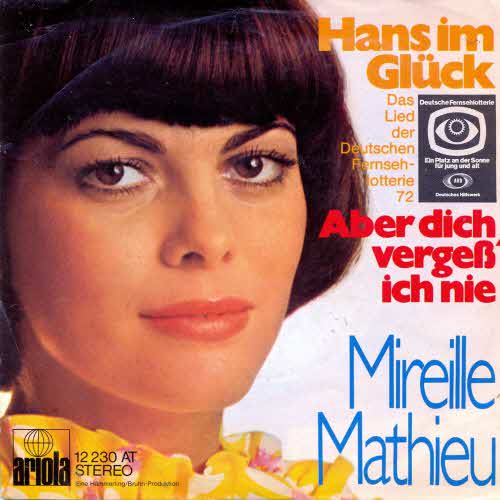 Mathieu Mireille - Hans im Glck (nur Cover)