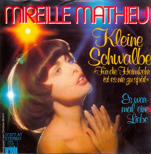Mathieu Mireille - Kleine Schwalbe (nur Cover)