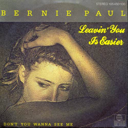 Paul Bernie - Leavin`you is easier