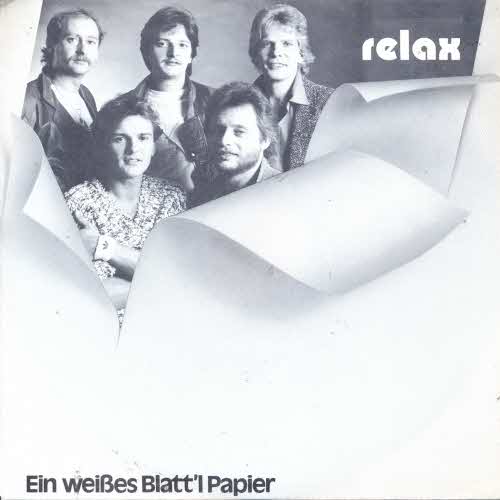 Relax - Ein weisses Blatt'l Papier