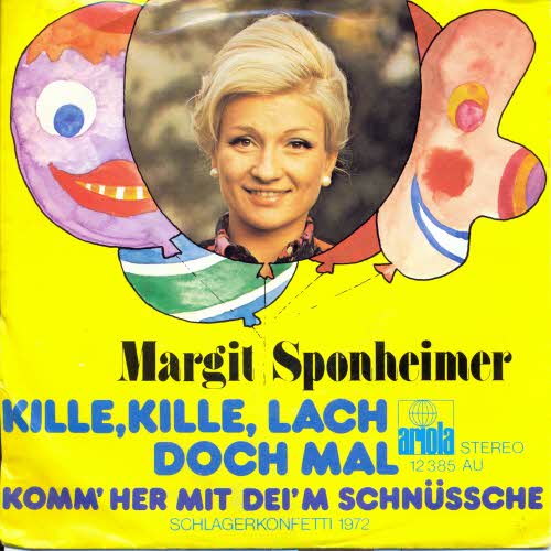 Sponheimer Margit - Kille, Kille, lach doch mal