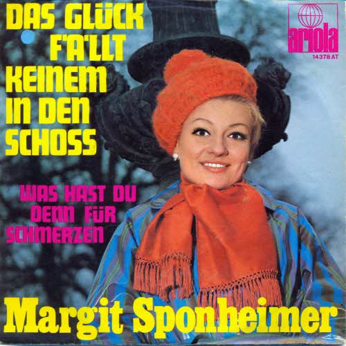 Sponheimer Margit - Das Glck fllt keinem in den Schoss
