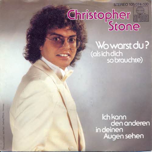 Stone Christopher - Wo warst du