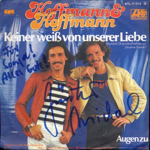Hoffmann & Hoffmann - Keiner weiss von unserer Liebe (+Autogramm