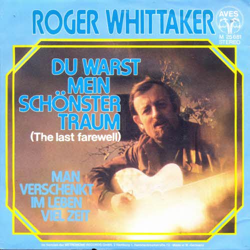 Whittaker Roger - Du warst mein schönster Traum