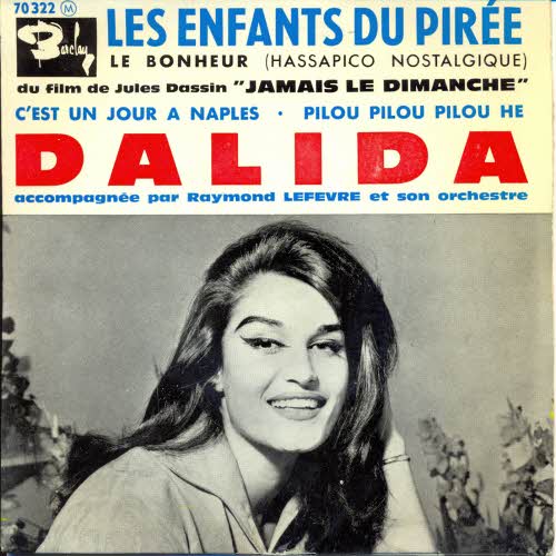 Dalida - wunderschöne franz. EP (70322)