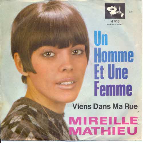 Mathieu Mireille - Un homme et une femme (nur Cover)