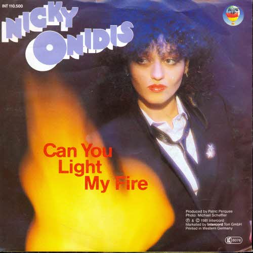 Onidis Nicky - Can you light my fire