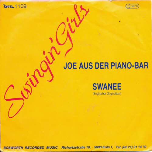 Swingin`Girls - Joe aus der Piano-Bar