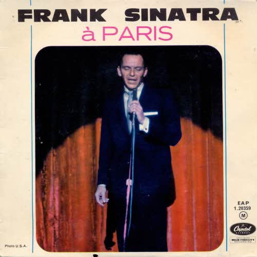 Sinatra Frank - A Paris (franz. EP)