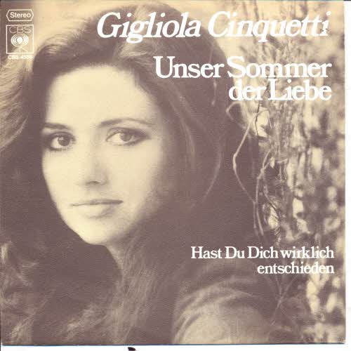 Cinquetti Gigliola - Unser Sommer der Liebe (PROMO)