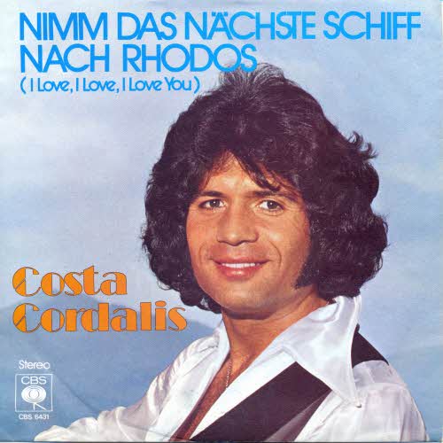 Cordalis Costa - Nimm das nchste Schiff nach Rhodos (nur Cover)