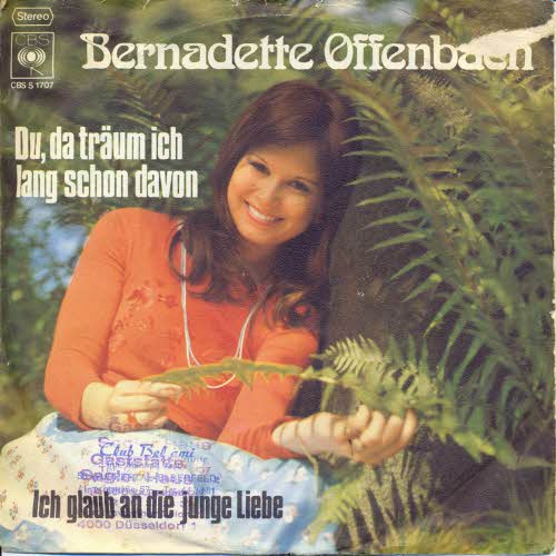 Offenbach Bernadette - #Du, da trum ich lang schon davon