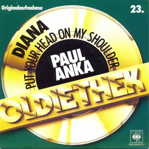 Anka Paul - Diana / Put your head on... (RI)