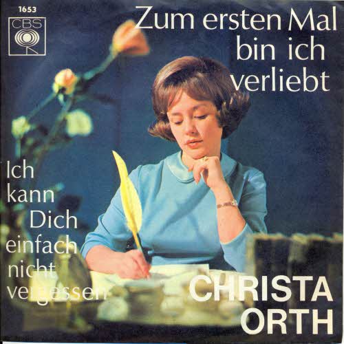 Orth Christa - Zum ersten Mal bin ich verliebt
