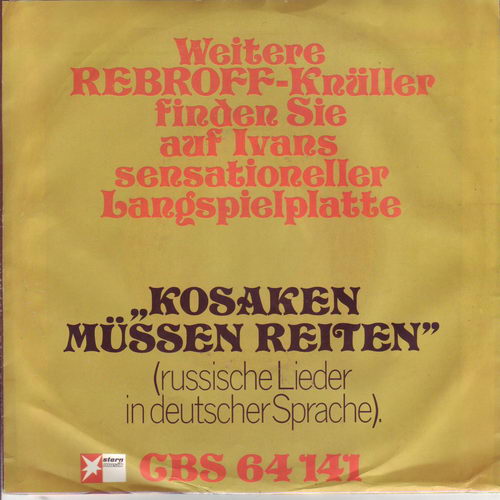 Rebroff Ivan - Kosaken mssen reiten