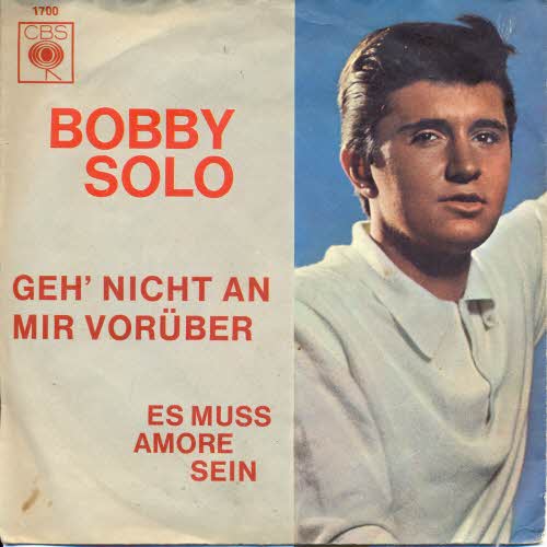 Solo Bobby - Geh' nicht an mir vorber