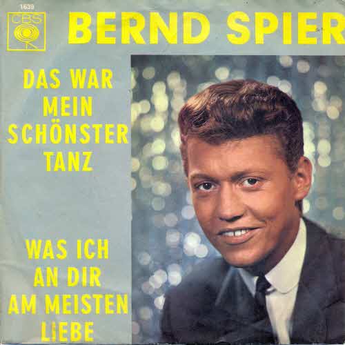 Spier Bernd - Das war mein schnster Tanz