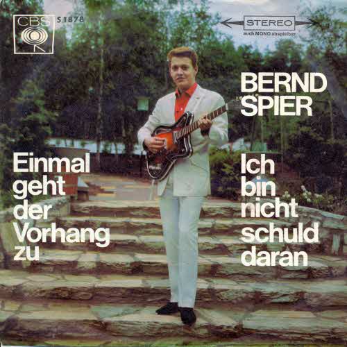 Spier Bernd - Einmal geht der Vorhang zu