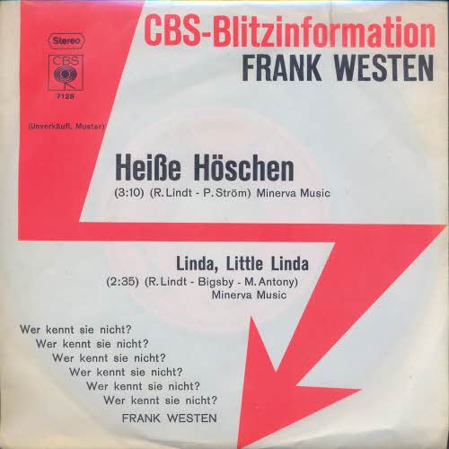 Westen Frank - Heisse Hschen (PROMO)