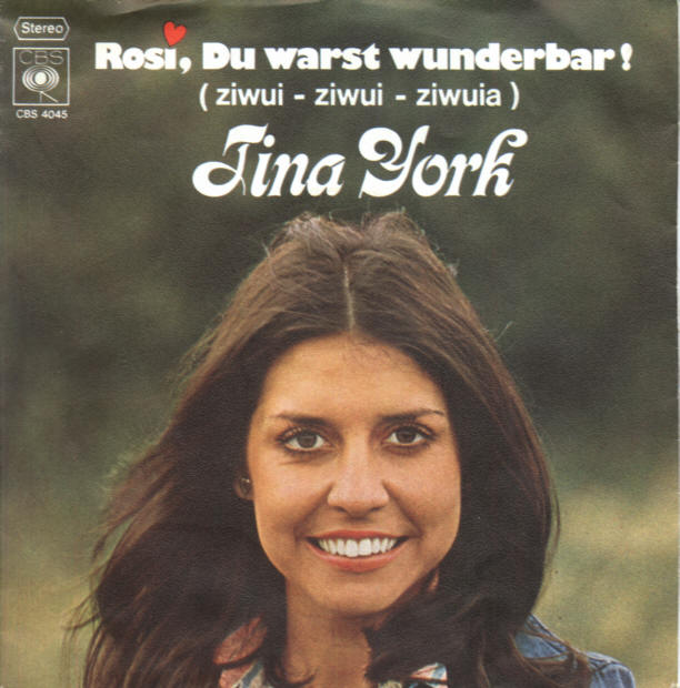 York Tina - Rosi, du warst wunderbar! (nur Cover)