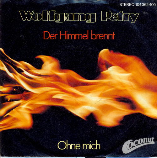Petry Wolfgang - Der Himmel brennt (nur Cover)