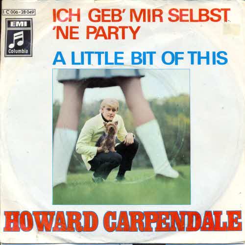 Carpendale Howard - Ich geb' mir selbst 'ne Party