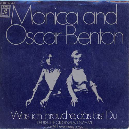 Benton Monica & Oscar - Was ich brauche, das bist Du
