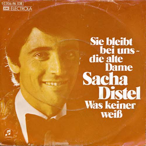 Distel Sacha - #Sie bleibt bei uns - die alte Dame