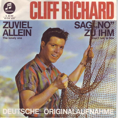 Richard Cliff - singt zwei seiner Hits auf deutsch