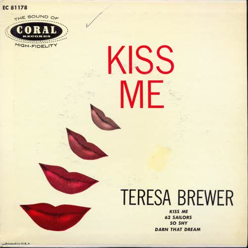 Brewer Teresa - Kiss me (US-EP)
