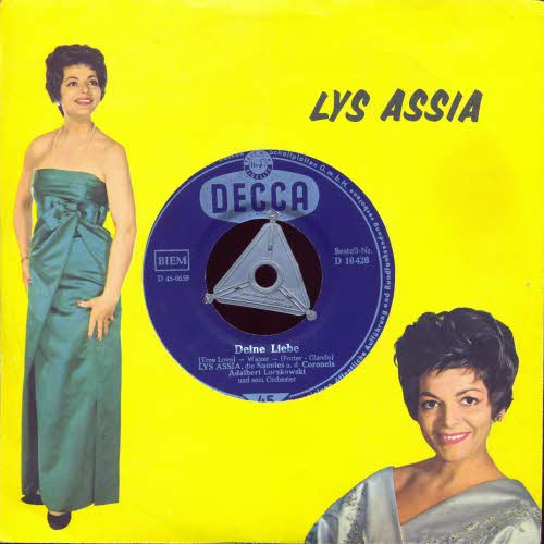 Assia Lys - 2 Supercoverversionen (KLC-blaues Label)