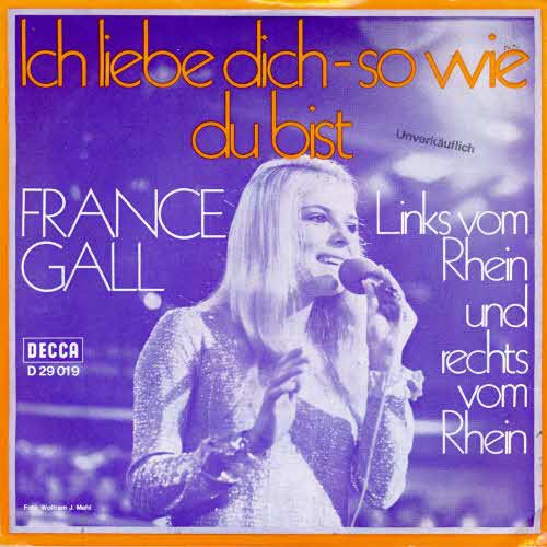 Gall France - #Ich liebe dich - so wie du bist