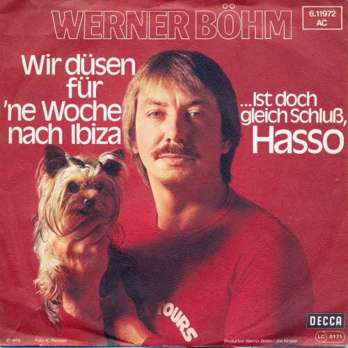 Bhm Werner - Wir dsen fr 'ne Woche nach Ibiza