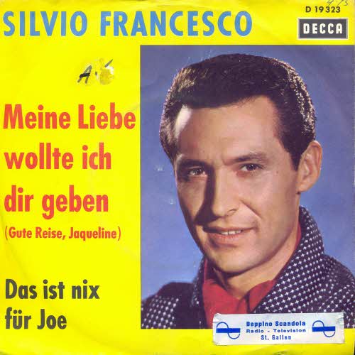 Francesco Silvio - Meine Liebe wollte ich dir geben